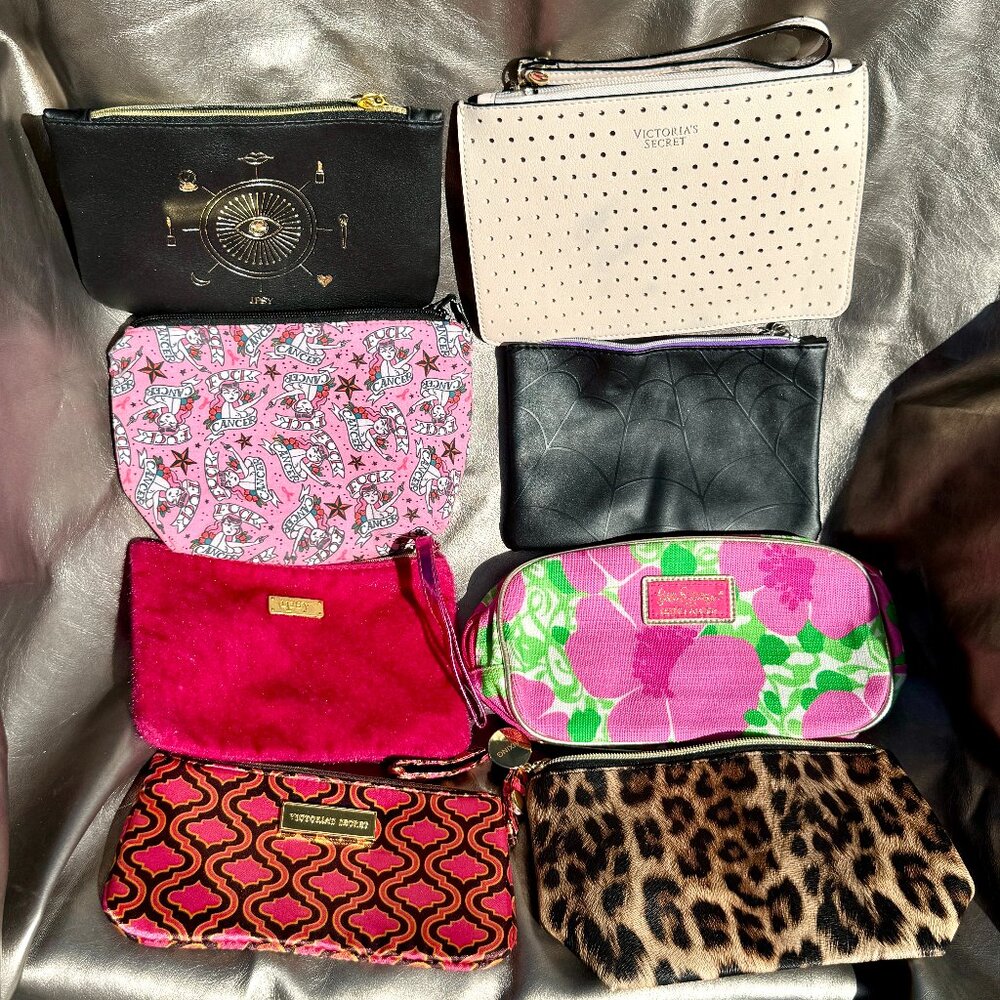 Awesome Makeup Bag Assortment-8 Bags